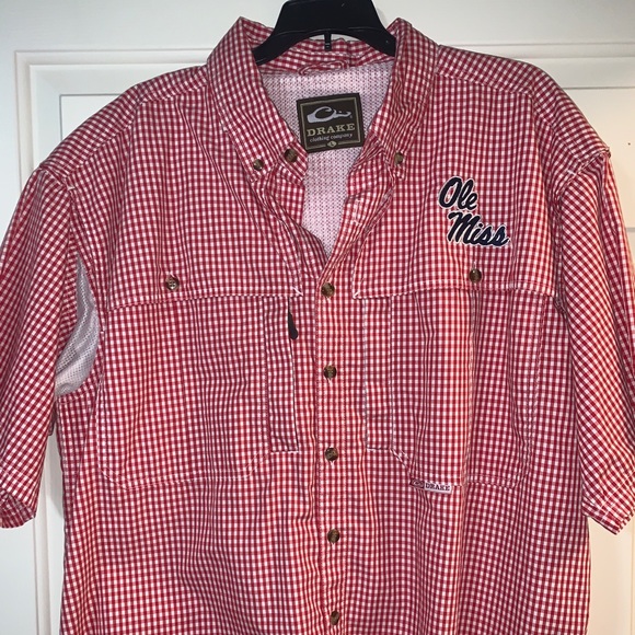 Ole Miss Drake Wingshooter Short Sleeve 